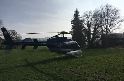 Airport Taxi im Grünen