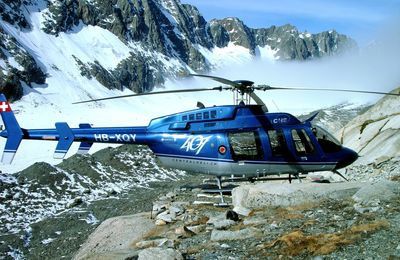 SAC-Hüttenversorgung mit Helikopter