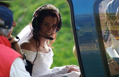 Helikopterrundflug am Hochzeitstag