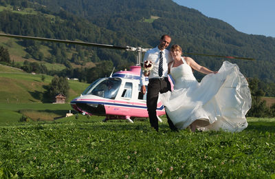 Helikopterrundflug am Hochzeitstag