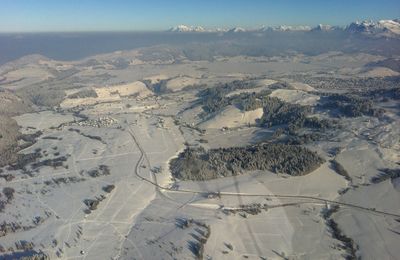 Helikopterrundflug Winter